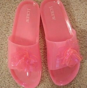 Pink pool slides . Run small actually better for 9